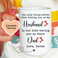 The Only Thing Better Than Having You As My Husband Custom Mug