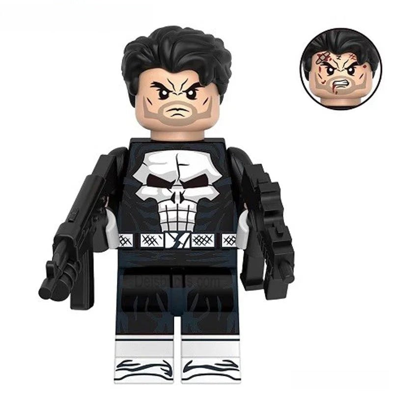 The Punisher Frank Castle Minifigure Toy 4