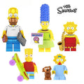 The Simpsons family of 5 Minifigure Toy 1