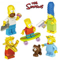 The Simpsons family Set of 5 Minifigure Toy