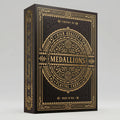 Theory11 Medallions Playing Cards – Deep Brown & Gold Foil Luxury Deck