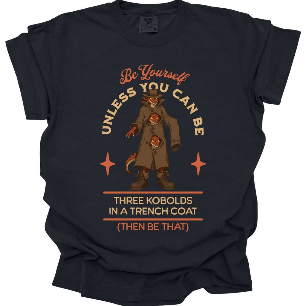 Three Kobolds in a Trench Coat T-Shirt - Comfort Colors