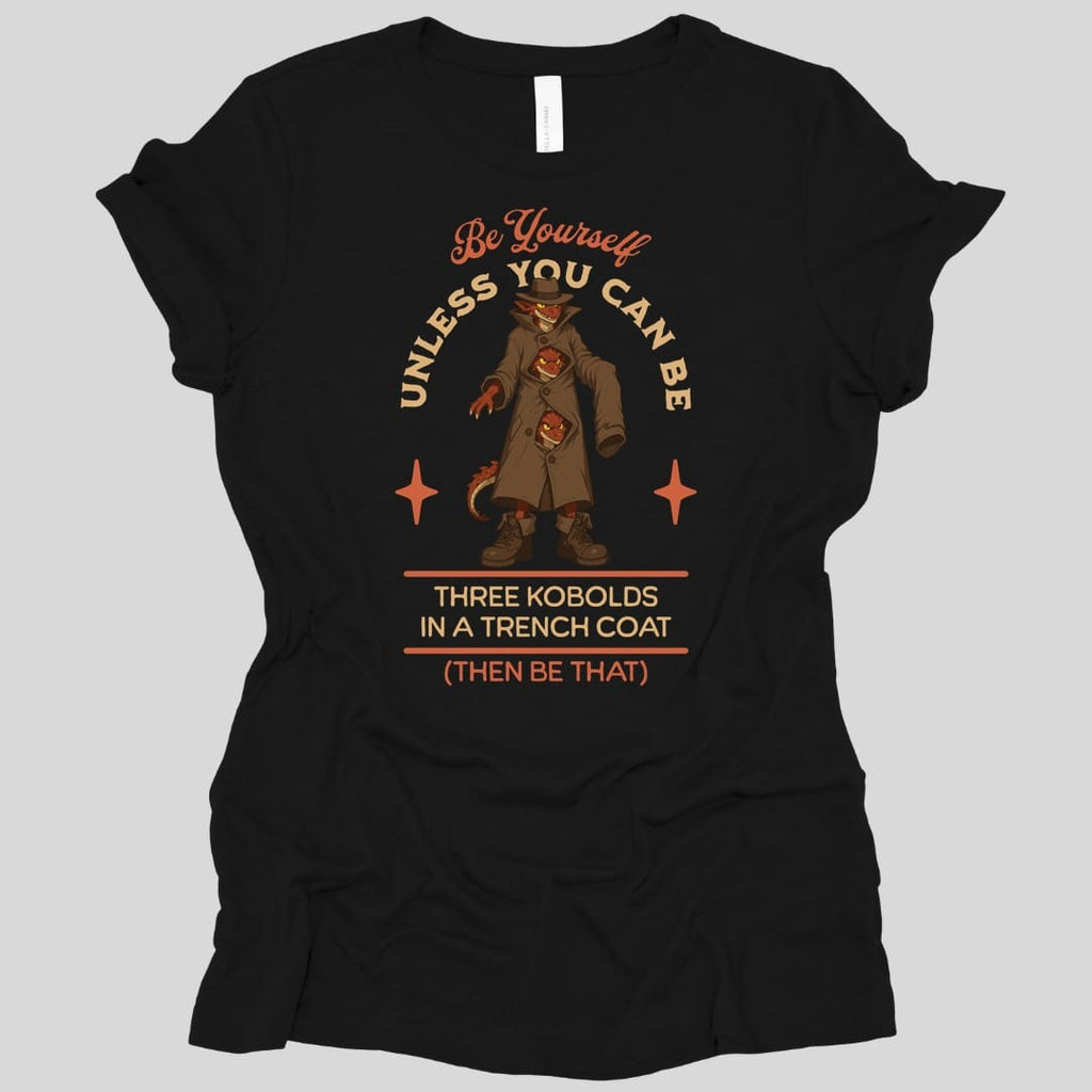 Three Kobolds in a Trench Coat Women's T-shirt