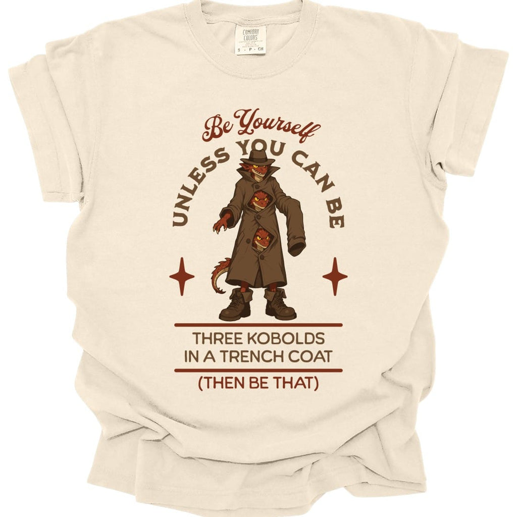 Three Kobolds in a Trench Coat T-Shirt - Comfort Colors