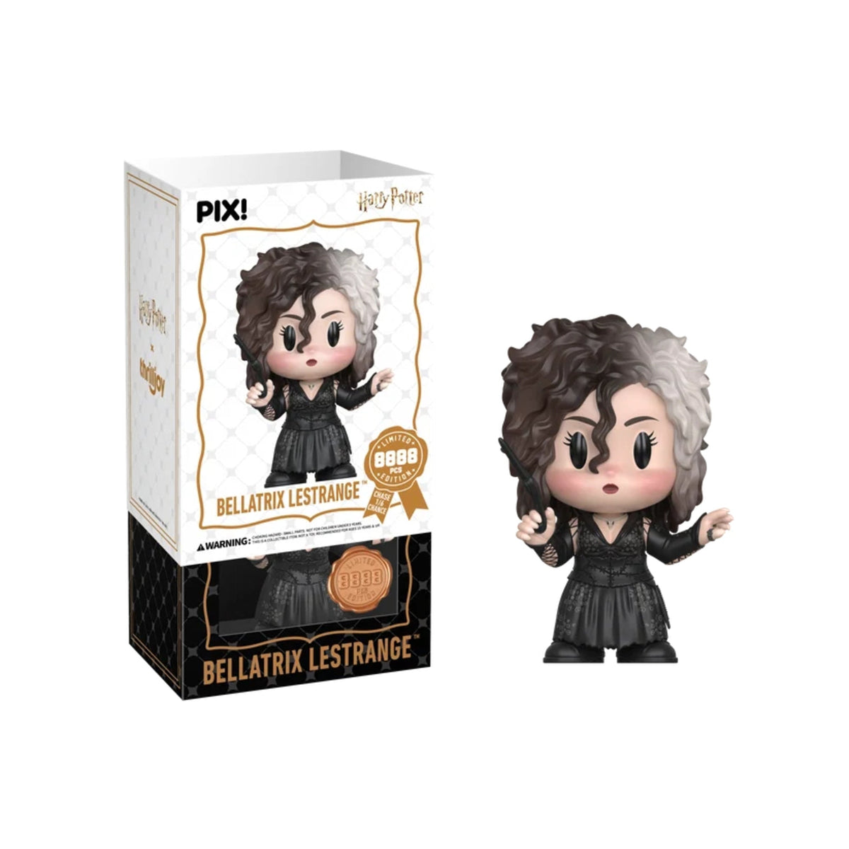Thrilljoy PIX! Harry Potter Bellatrix Lestrange Collectible Vinyl Figure