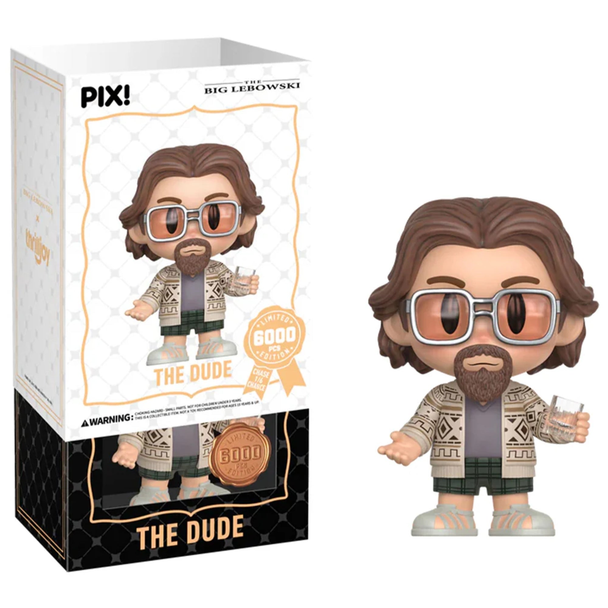 Thrilljoy PIX! The Big Lebowski - The Dude Vinyl Figure LE6000