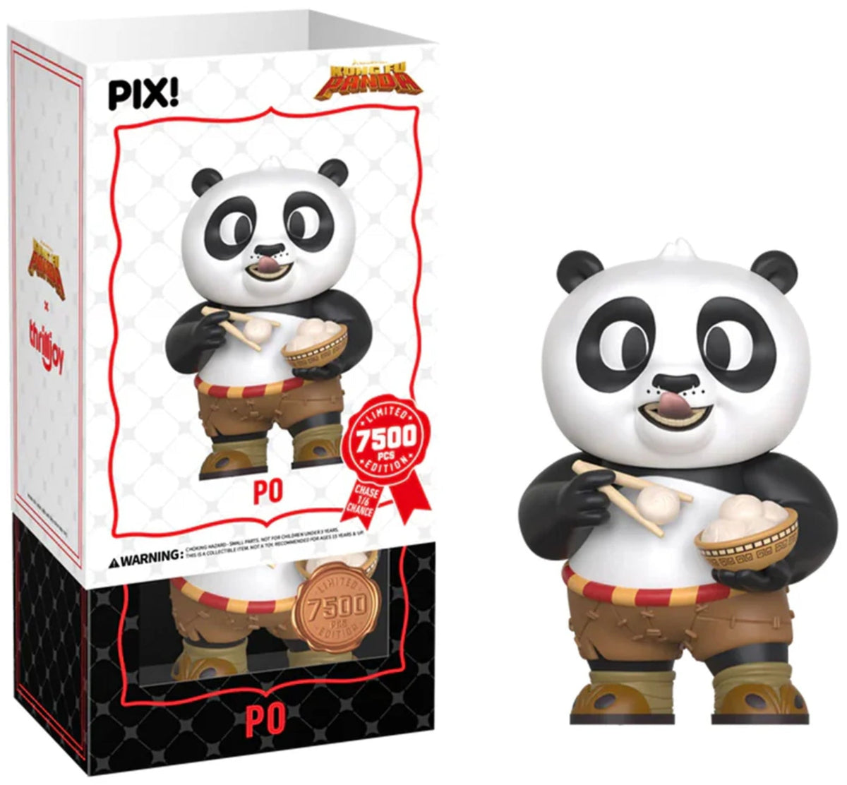 Thrilljoy PIX! Kung Fu Panda - Po Vinyl Figure LE7500
