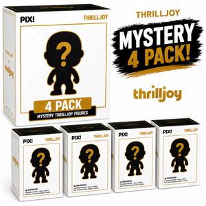 Set of 4 Random Assortment Thrilljoy PIXL 7-Inch Figures