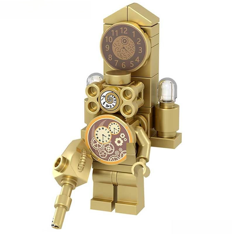 Titan Clockman Skibidi Toilet Minifigure Toy