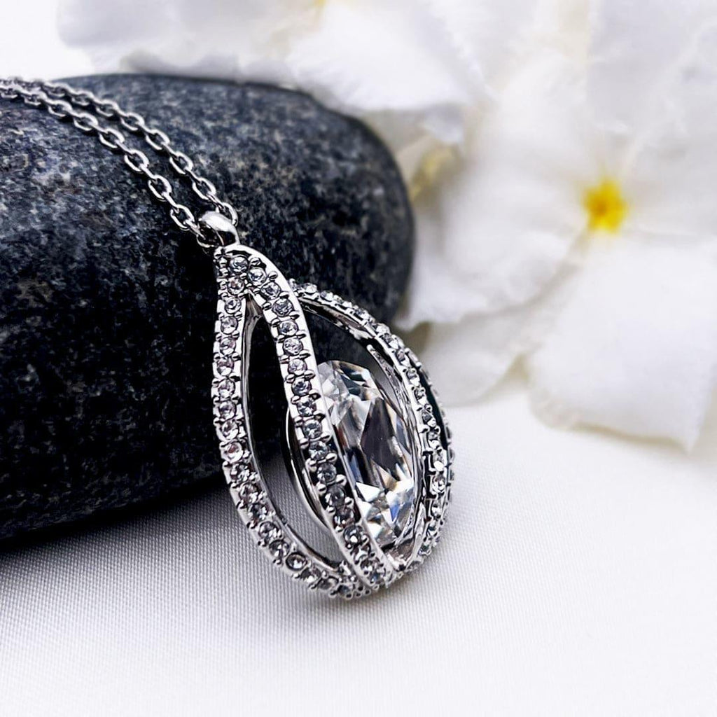 To My Beautiful Future Wife - I My Dreams Came True The Day I Met You - Orbital Birdcage Necklace