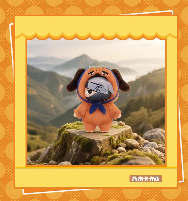 EAKI TOPTOY Naruto Shippuden Beast Party Series 1 Vinyl Plush Doll Blind Box
