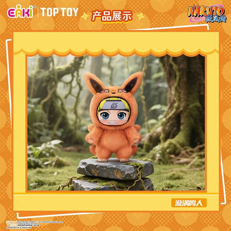 EAKI TOPTOY Naruto Shippuden Beast Party Series 1 Vinyl Plush Doll Blind Box