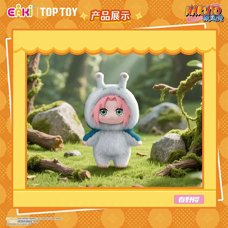 EAKI TOPTOY Naruto Shippuden Beast Party Series 1 Vinyl Plush Doll Blind Box