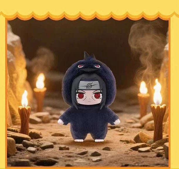 EAKI TOPTOY Naruto Shippuden Beast Party Series 1 Vinyl Plush Doll Blind Box