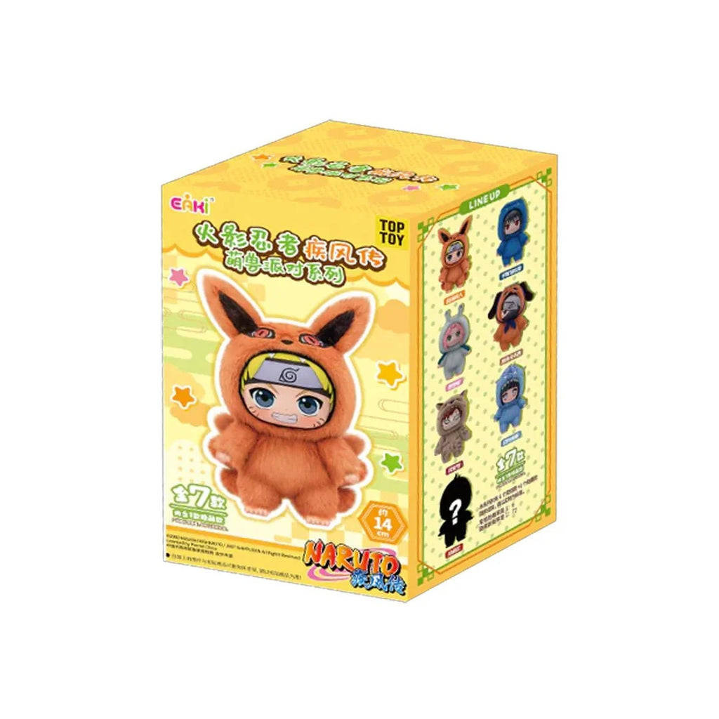 EAKI TOPTOY Naruto Shippuden Beast Party Series 1 Vinyl Plush Doll Blind Box