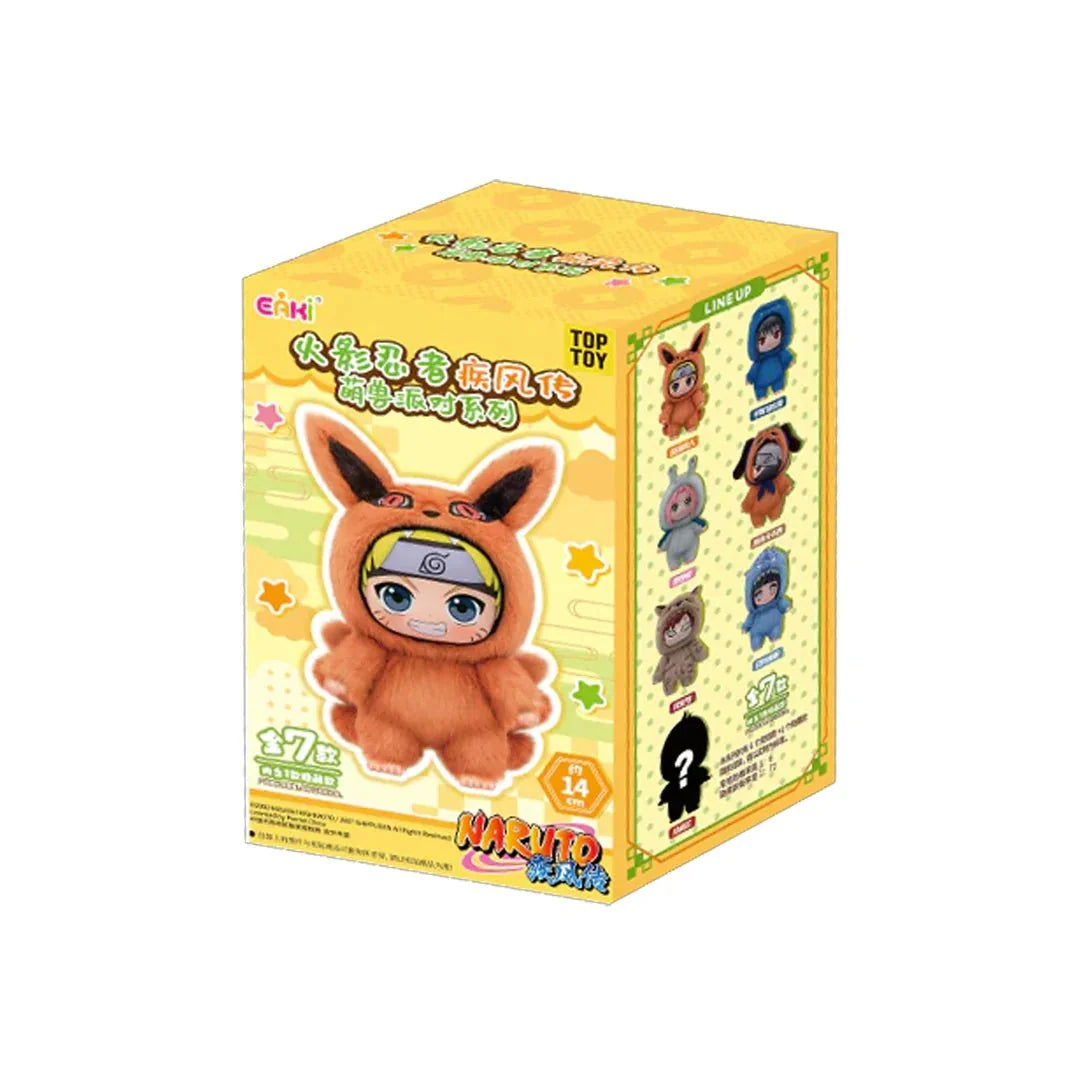 EAKI TOPTOY Naruto Shippuden Beast Party Series 1 Vinyl Plush Doll Blind Box