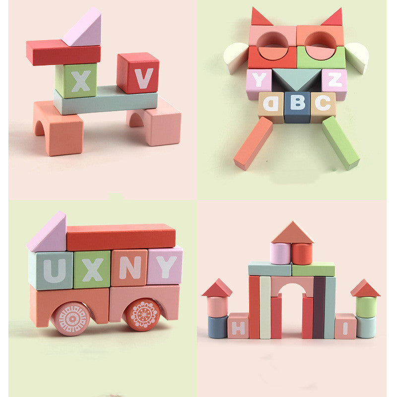 Towers & Tiny Towns Wooden Blocks