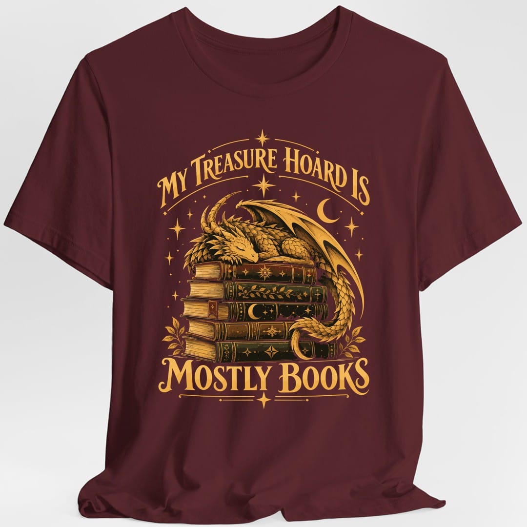 Treasure Hoard Mostly Books T-Shirt