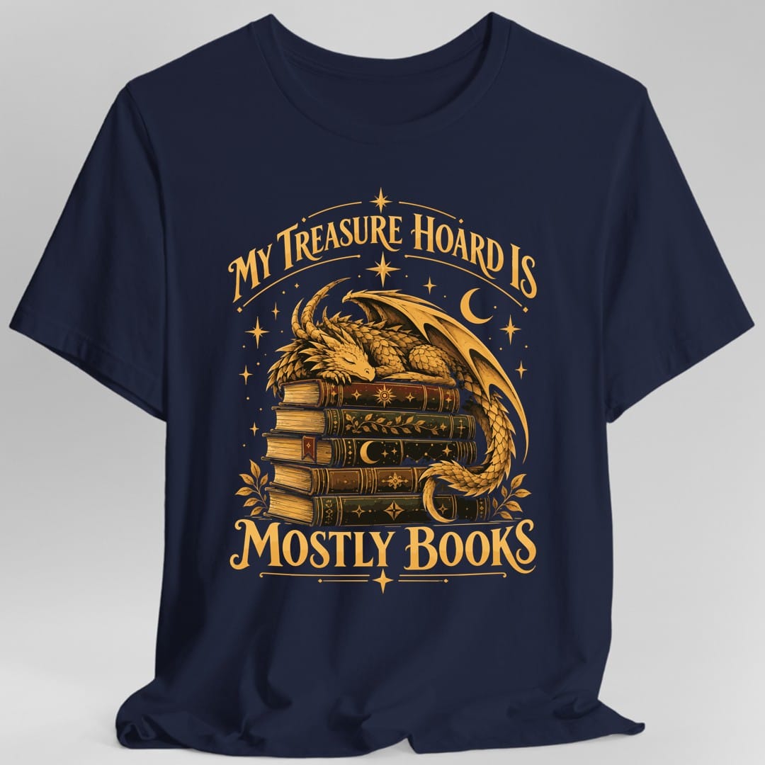 Treasure Hoard Mostly Books T-Shirt