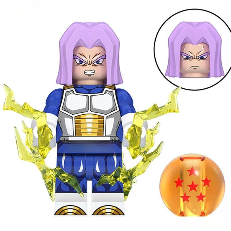 Trunks Dragon Ball Z Super Lego Minifigures Best Custom Anime Toys 4