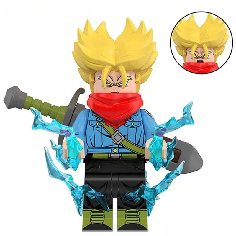 Trunks Dragon Ball Z Super Lego Minifigures Best Custom Anime Toys 6