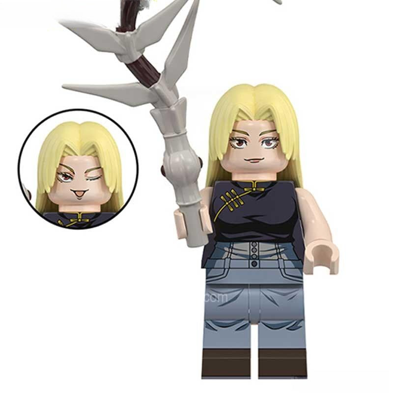 Tsukumo yuki Jujutsu kaisen Lego Anime Minifigures Custom Toys