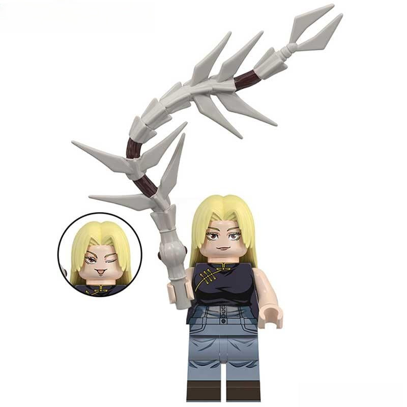 Tsukumo yuki Jujutsu kaisen Lego Anime Minifigures Custom Toys