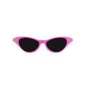 1950'S Pink Rhinestone Sunglasses