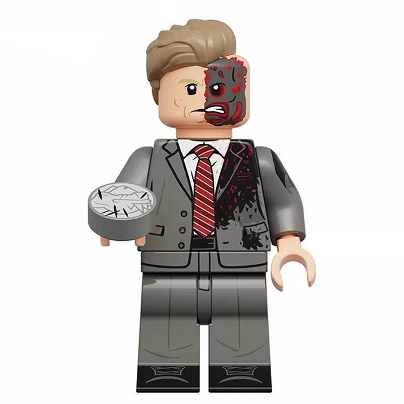 Two-Face Harvey Dent Batman The Dark Knight Minifigure Toy 2