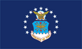 Air Force Flag 4ft X 6ft Superknit Polyester.