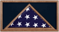 Burial Flag Display Cases - 3' x 5' Flag Shadow Box.