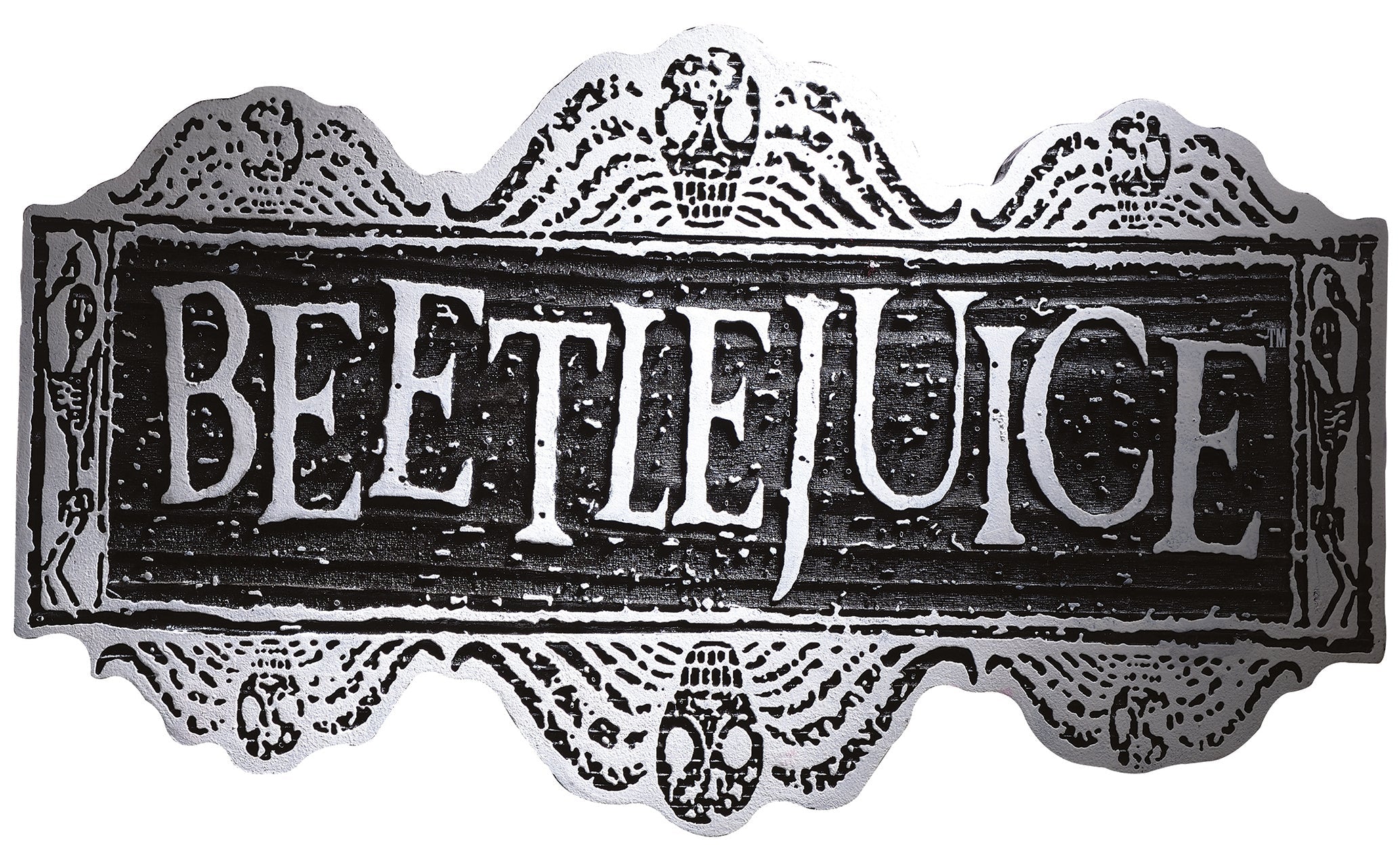 Beetlejuice Wall Art Street Sign Halloween Decoration