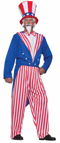 Uncle Sam Patriotic July 4th Plus Size Adult Costume