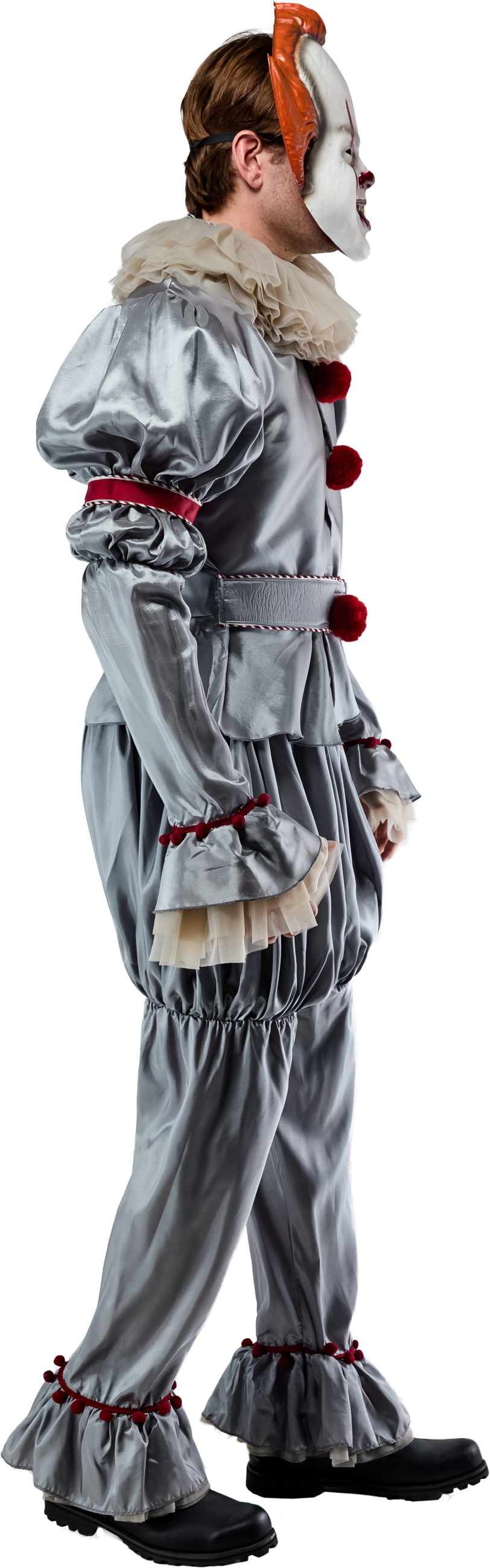 IT the Movie Chapter 2 Version Pennywise Adult Vacuform Mask