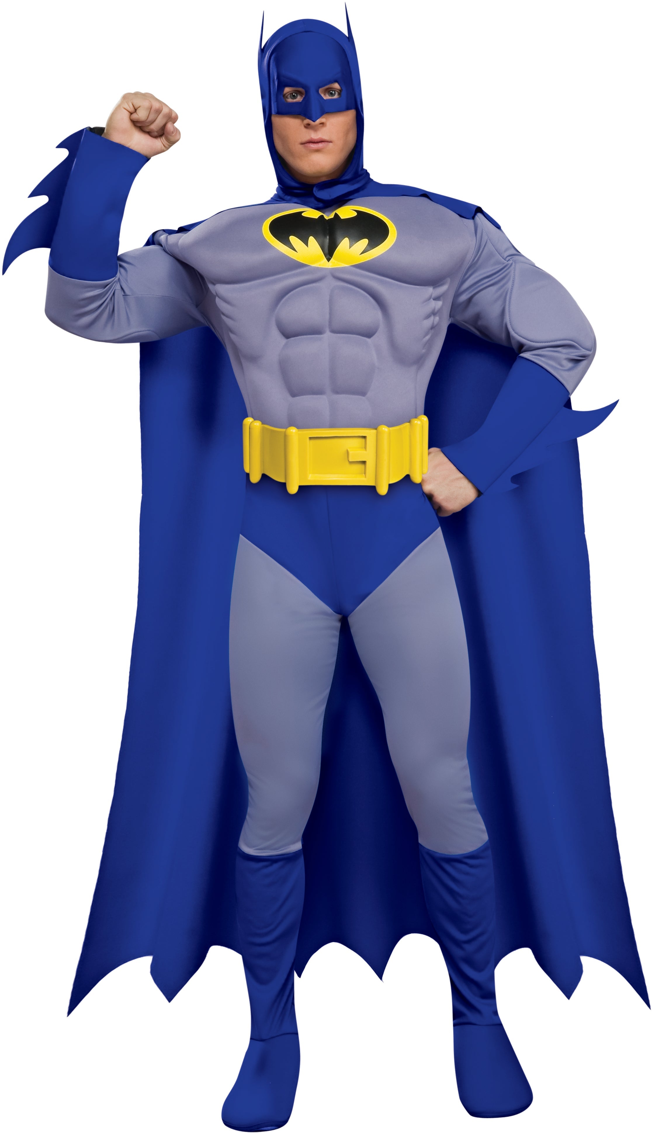 Batman DC Heroes and Villains Deluxe Muscle Chest Adult Costume
