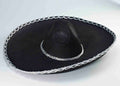 Black Sombrero With Oversized Brim Adults Hat