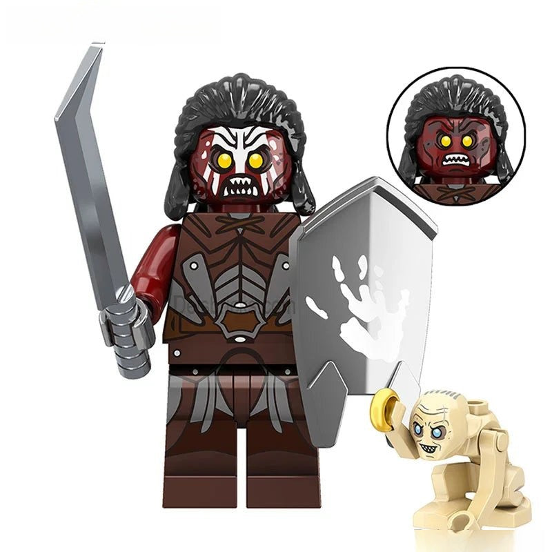 Uruk-hai from Lord of The Rings Minifigure Toy 5