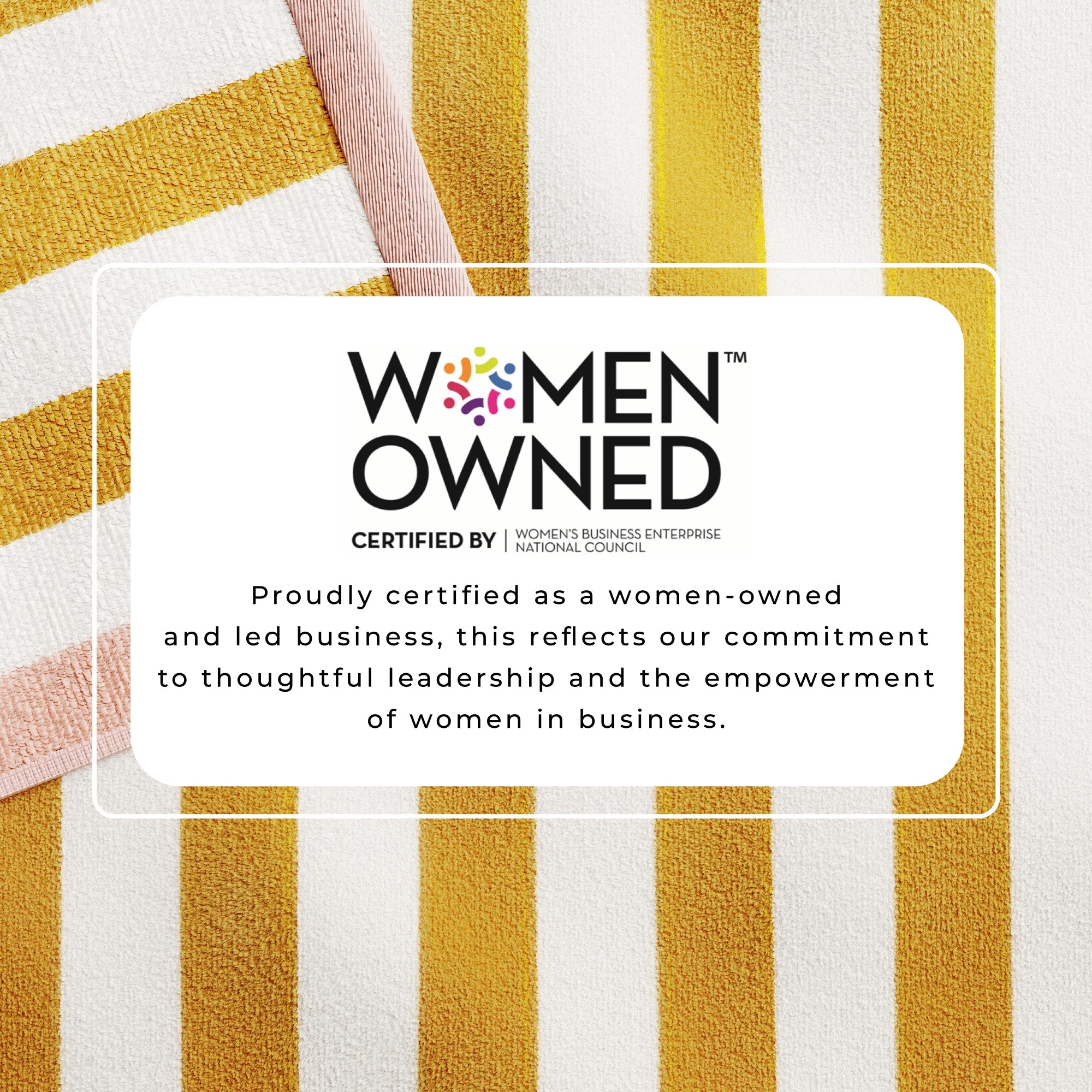 Oversized Striped Border Cabana Beach Towels - Santa Cruz