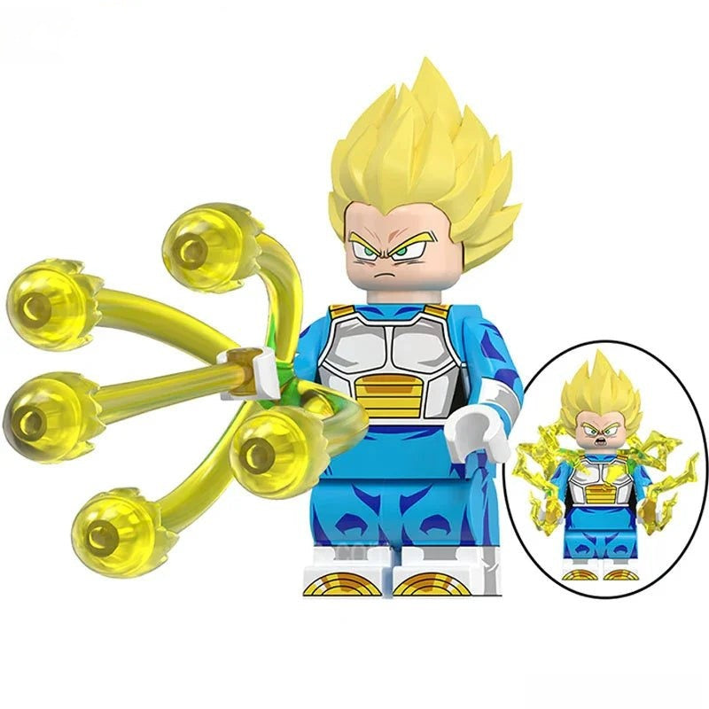 Vegeta Dragon Ball Z Super Lego Minifigures Best Custom Anime Toys 5