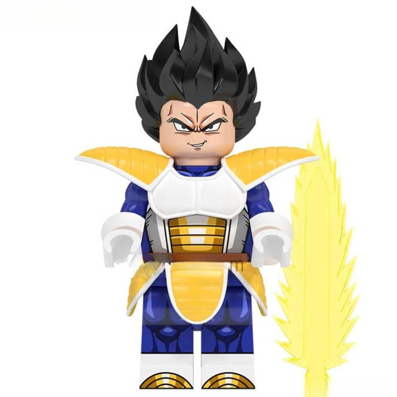Vegeta Dragon Ball Z Super Lego Minifigures Best Custom Anime Toys 1