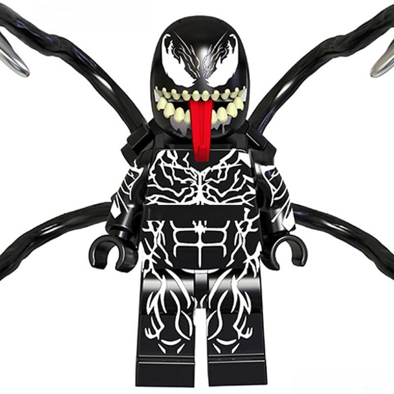 Venom Spider-Man villain Minifigure Toy 3