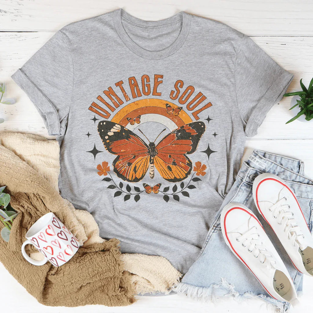 Vintage Soul Butterfly Tee