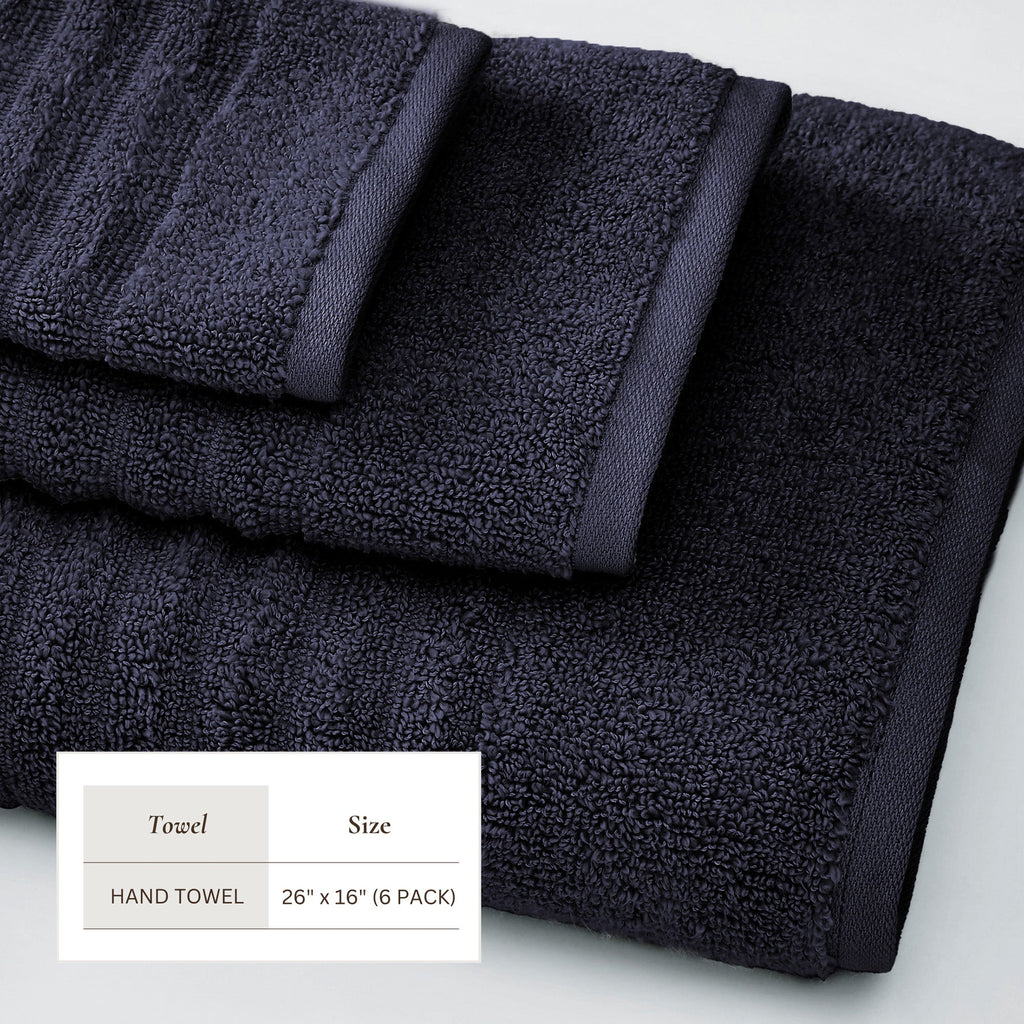 Luxury Combed Cotton Bath Towel Set - Karina Collection