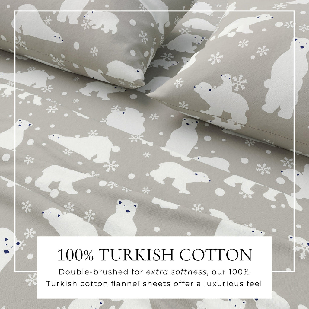 Turkish Cotton Flannel Sheet - Stratton Collection