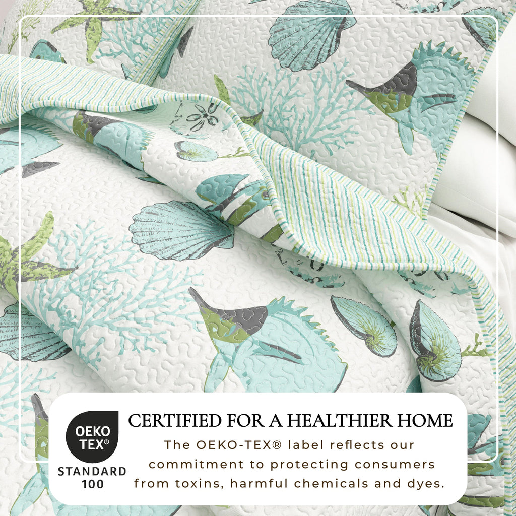 Seaside Collection Quilt Set