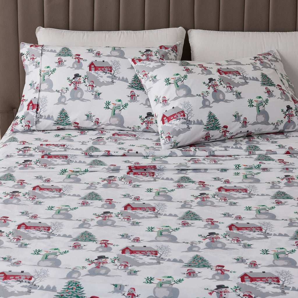 Lodge Printed Sheet Set - Mountain Ridge Collection