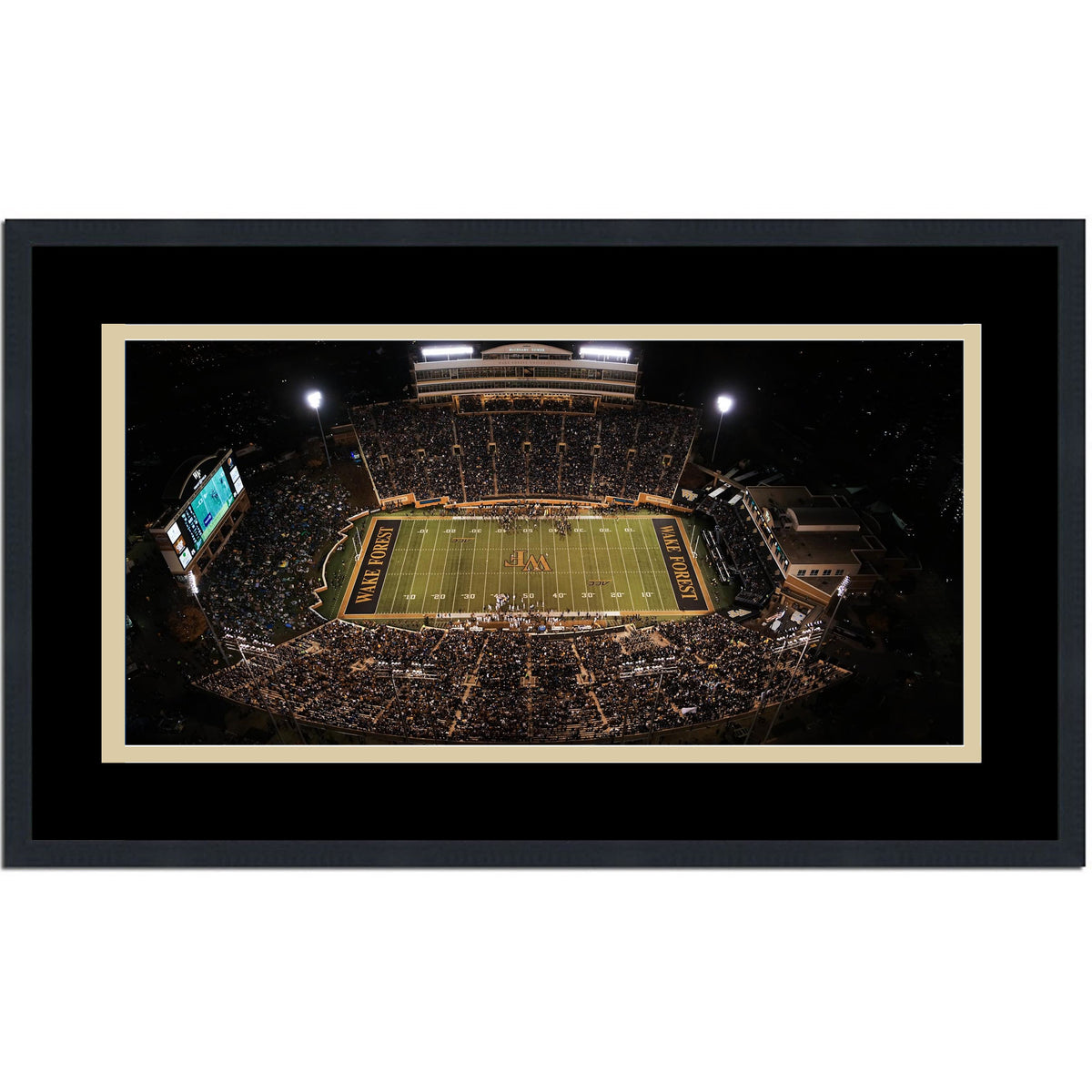 Framed Truist Field Wake Forest Demon Deacons 16x24 NCAA Football Photo Professionally Matted