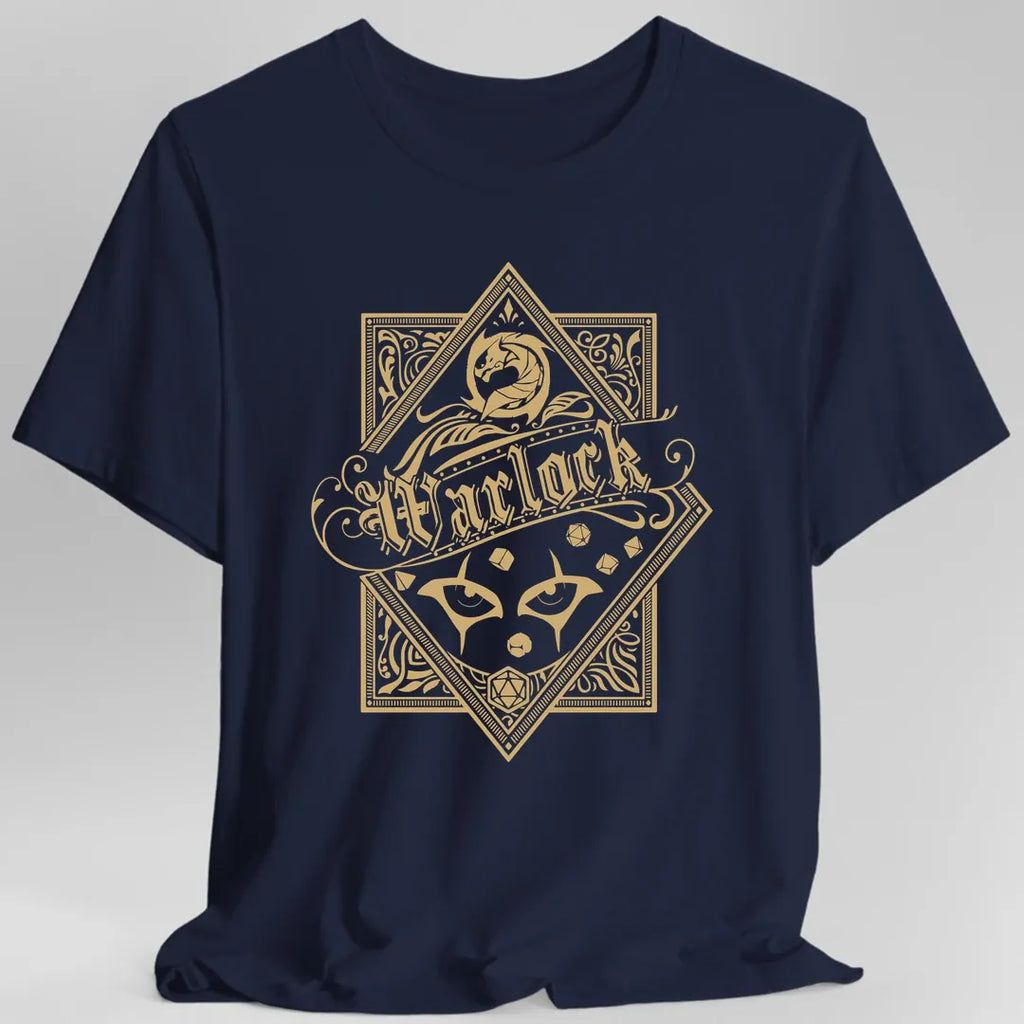 Warlock D&D Class Emblem T-shirt