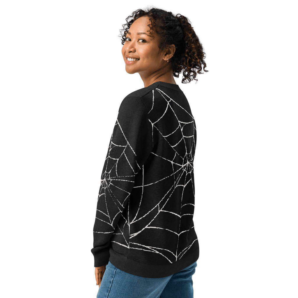 Web Weaver Knit Crew Neck Sweater