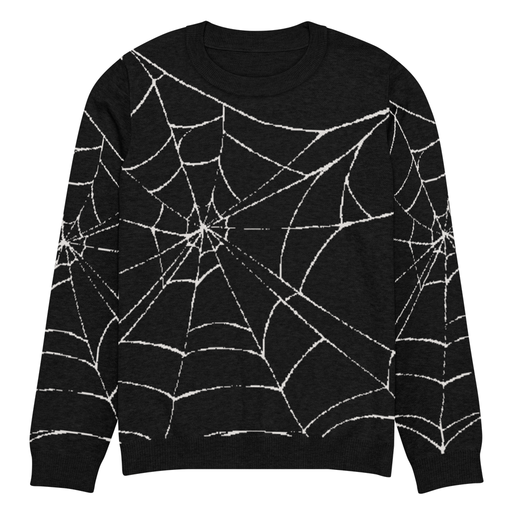 Web Weaver Knit Crew Neck Sweater
